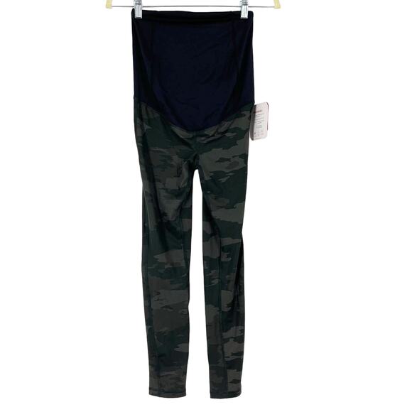 Isabel Maternity Crossover Panel Camo Leggings Women's Size XS Maternity NWT - Picture 9 of 9